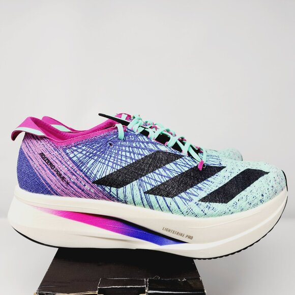 Adidas adiZero PRIME X STRUNG ‘Pulse Mint Fuschia’ Size 12.5 HQ3781 main image 6